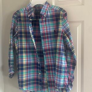 Ralph Lauren, Plaid, boys size14/16,